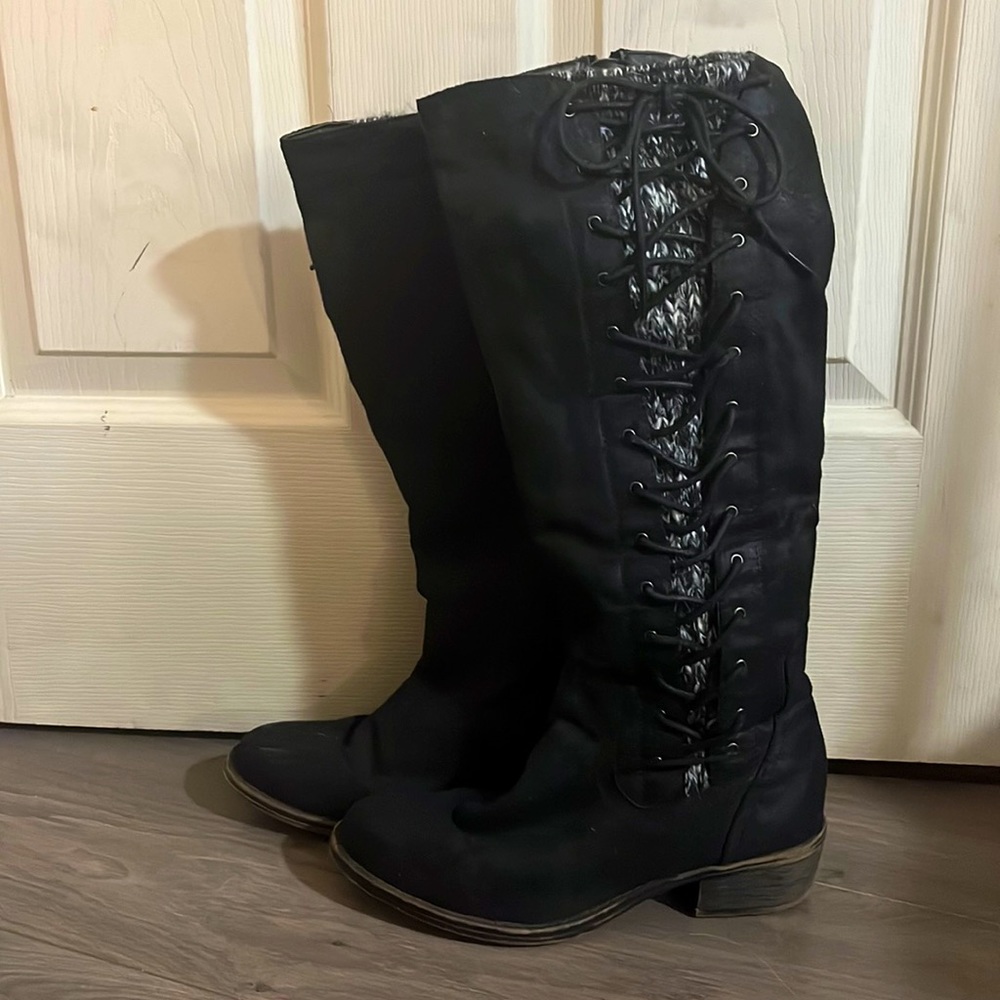 Lace Up Boots